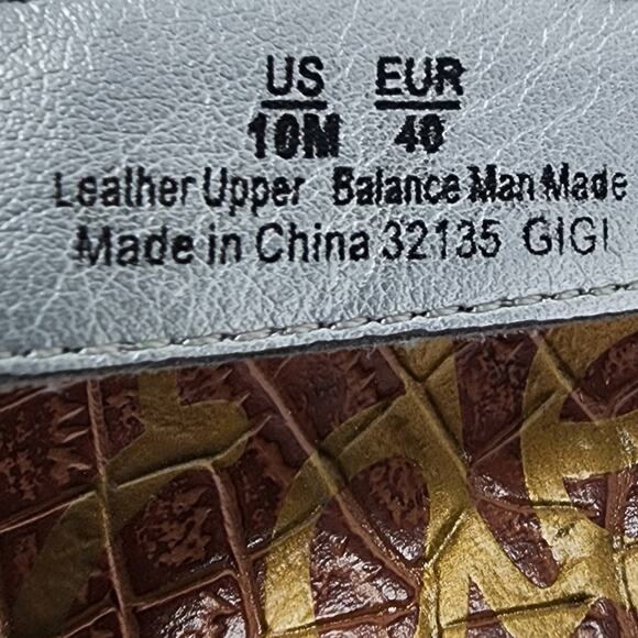 Sam Edelman Gigi Sandal Size 10M Iridescent T-Strap Toe Post Leather Flats Grey - Picture 11 of 11